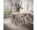 Bartafel 140 Romano ceramic Deens ovaal - Keramiek travertine