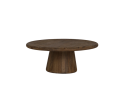 Asti Salontafel rond bruin 90 cm