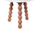 Side table Nelo 50x50cm - bruin | BY-BOO