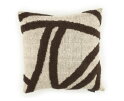 Pillow Majani 45x45cm - dark brown | BY-BOO