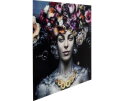 Wandfoto Flower Art Lady 80x80 cm kopen? | Meubelplaats.nl