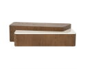 Salontafel Romee 115x68.5cm - bruin | Eleonora