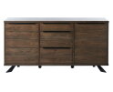 Dressoir Arno eiken 170 cm - Bruin