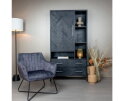 Monte Fauteuil - fabric Adore 29 anthracite