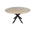 Eiken eettafel Ferris | Rond 110 cm | Naturel