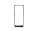 Iron Wall Rack with Mango Wooden Shelf