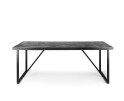 Eetkamertafel, 200x100, B340 zwart