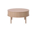 Salontafel Meta rond eikenhout &Oslash;85 CM - Naturel