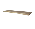 Rechthoekig tafelblad - 300x80-100x10 - Naturel - Munggur