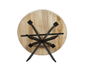 Eiken eettafel Ferris | Rond 110 cm | Naturel