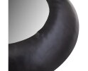 Wolf Spiegel Metaal Zwart Ø75cm - WOOOD Exclusive