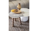 Side table Nelo 50x50cm - bruin | BY-BOO