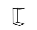 Iron & Black Wooden End Table 2 Piece