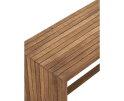 DTP home Lagoon bijzettafel rechthoekig teakhout naturel - 95 x 35 x 38 cm