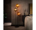 Vloerlamp 3x &Oslash;25 stellar - Artic zwart