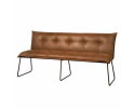 Seda Bankje 185 - fabric Cherokee 8 cognac