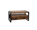 Koop het TV-meubel Strong 102 cm! | Mangohout + metaal | € 499