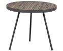 Maxime Bijzettafel Recycled Hout Naturel 46xØ54cm - WOOOD Exclusive