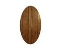 Ovaal tafelblad - 180x100x4 - Naturel - Eiken