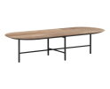 DTP Home Soho salontafel teakhout ovaal - 35x150x60 cm - Naturel