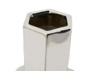 Vase Axis small - silver | BY-BOO