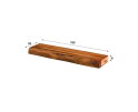 Wandplank Levita 100 cm acacia - naturel