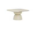 Barza coffeetable 80x80x42 KD off white