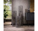 Vloerlamp  &Oslash;25 weaver cylinder XL - Zwart nikkel
