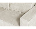 Hoekbank Valenzo Licht Beige - Memphis 4 &ndash; Ottomane links &ndash; 265x210 cm