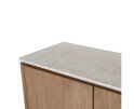 Bovenblad Tv meubel Dallas Beige Marmer 165 cm