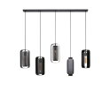 Hanglamp Mesh rotate 5 lampen - Artic zwart