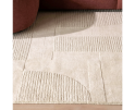 by fonQ Shapes Vloerkleed - Cr&egrave;me - Rechthoekig - 160 x 230 cm