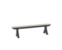 Bradford HPL bench, woodcolor
