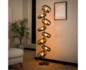 Vloerlamp Hover 8 lampen - Charcoal