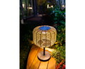 Buitenlamp Nina Garden Solar Rotan
