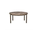 Salontafel Silke 68x71cm - bruin | Eleonora