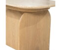 Bijzettafel Lova 60x38cm - naturel | Eleonora