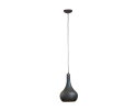 Hanglamp Industry concrete kegel - Zwart bruin