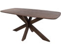 Eettafel Capricorn Deens ovaal Acacia 160x90 cm - Marron Brown