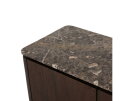 Bovenblad Tv meubel Dallas Bruin Marmer 210 cm