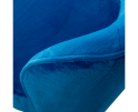Sara Fauteuil Imitatiebont Felblauw - WOOOD