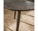 Salontafel set/2 Brown Ray Metal organisch - Donkerbruin brons