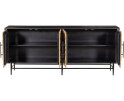 Dressoir Fancy 180 cm met 4 deuren - Goud