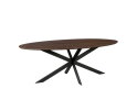 Eiken eettafel Ferris | Ovaal 180 cm | Brown