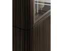 DTP home Vitrinekast Maroon 2&times;3 deuren 210&times;130&times;40 cm &ndash; mahoniehout - Bruin