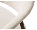 Eetkamerstoel Elk eiken bruin - Beige