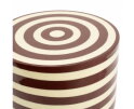 Side table Wonka 30x30cm - rood | BY-BOO