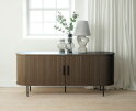 Dressoir Nola eikenhout 180 cm - Bruin
