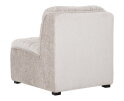 MUST Living fauteuil Liberty - Glamour naturel - 75x67x85 cm
