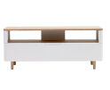 Tv meubel Amalfi Eiken 120 cm - Wit